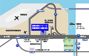 沖縄県商工会連合会アクセスマップ